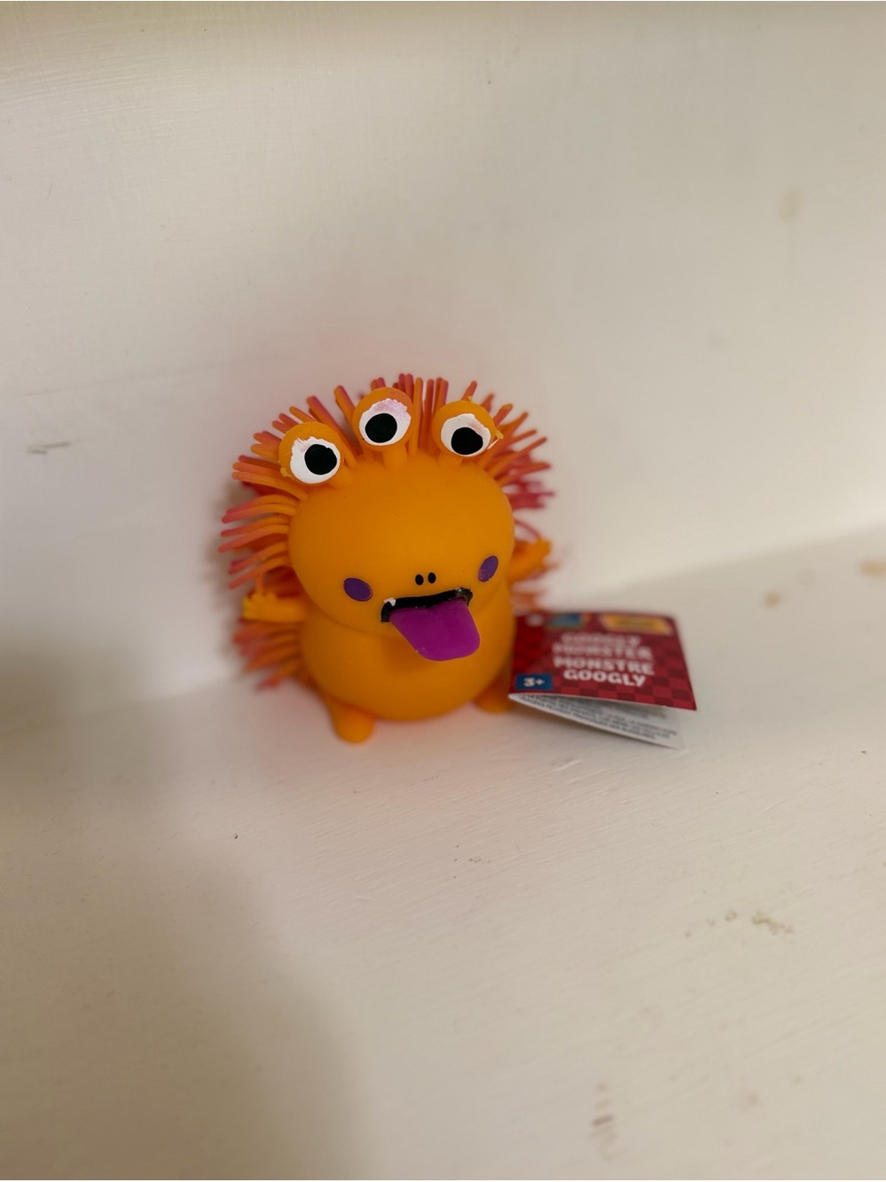 Orange Googly Monster Bath Toy - Kids Bath Play